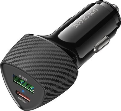 Адаптер питания автомобильный Borofone BZ31C