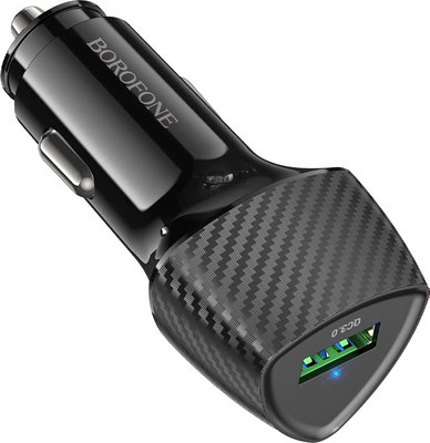 Адаптер питания автомобильный Borofone BZ31 - фото