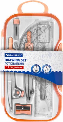 Готовальня Brauberg School Kit / 210717