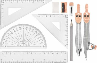 Готовальня Brauberg School Kit / 210717