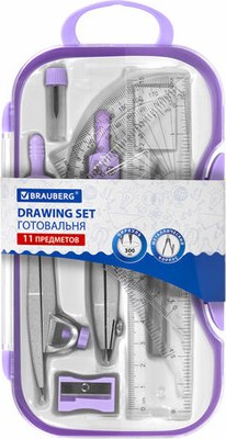 Готовальня Brauberg School Kit / 210714