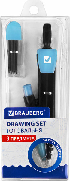 Готовальня Brauberg 210804