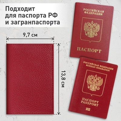 Обложка на паспорт Brauberg 238865