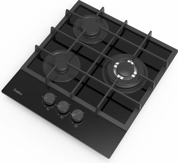 Газовая варочная панель Evelux HEG 425 BG