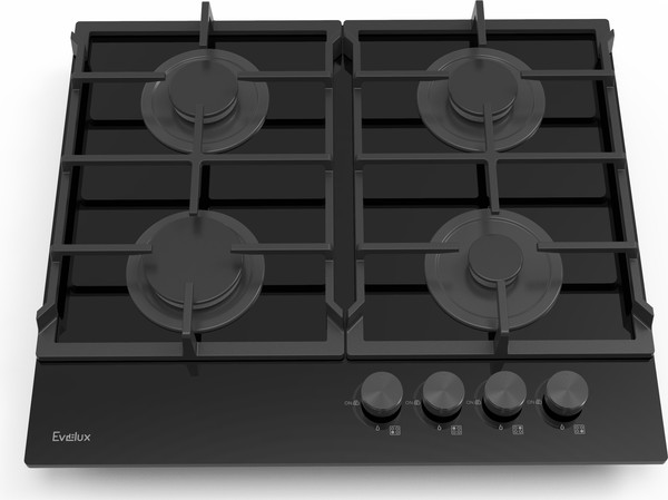 Газовая варочная панель Evelux HEG 615 BG