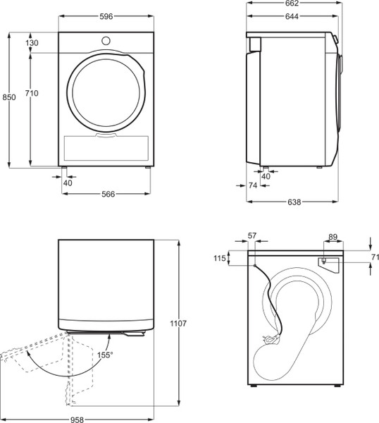 Сушильная машина Electrolux EW7DX385AP
