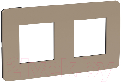 Рамка для выключателей и розеток Schneider Electric Unica NU280428 - фото