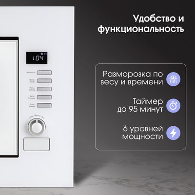 Микроволновая печь Zigmund & Shtain BMO 21 W