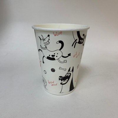 Набор бумажных стаканов Gecko Однослойный 250мл