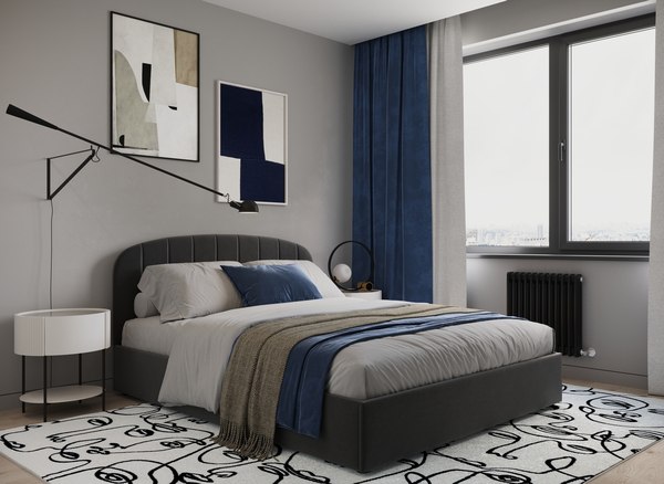 Полуторная кровать Moon Family 1262 / MF012468