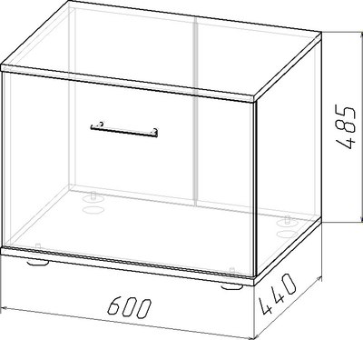 Тумба Интермебель К-003