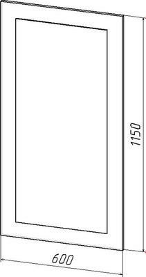 Зеркало Интермебель К-005