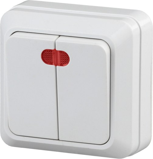 Выключатель INTRO Quadro 2-105-01 / Б0053766 - фото