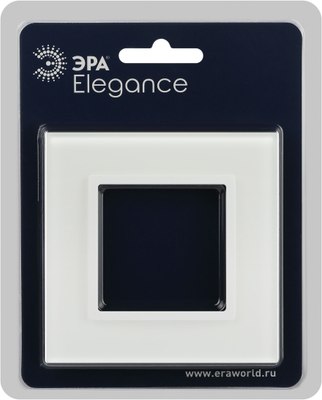 Рамка для выключателей и розеток ЭРА Elegance 14-5101-01М / Б0065832