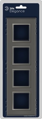 Рамка для выключателей и розеток ЭРА Elegance 14-5104-16 / Б0065839