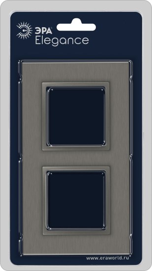 Рамка для выключателей и розеток ЭРА Elegance 14-5202-16 / Б0065843