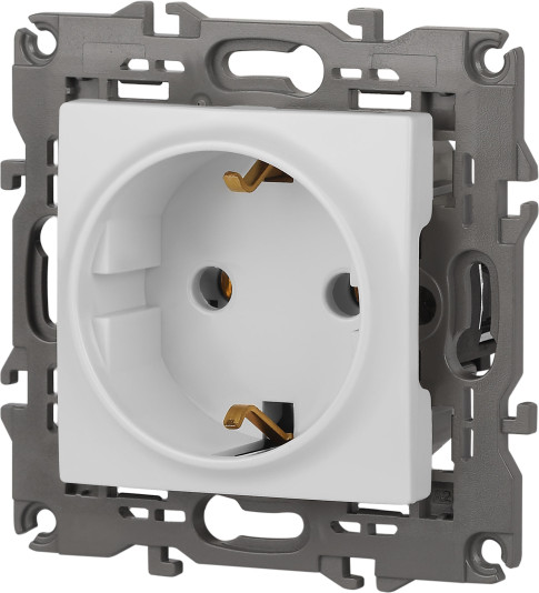 Розетка ЭРА Elegance 14-2101-01М 2P+E Schuko / Б0065800