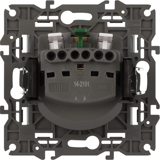 Розетка ЭРА Elegance 14-2101-01М 2P+E Schuko / Б0065800