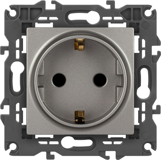 Розетка ЭРА Elegance 14-2102-16 2P+E Schuko / Б0065806 - фото