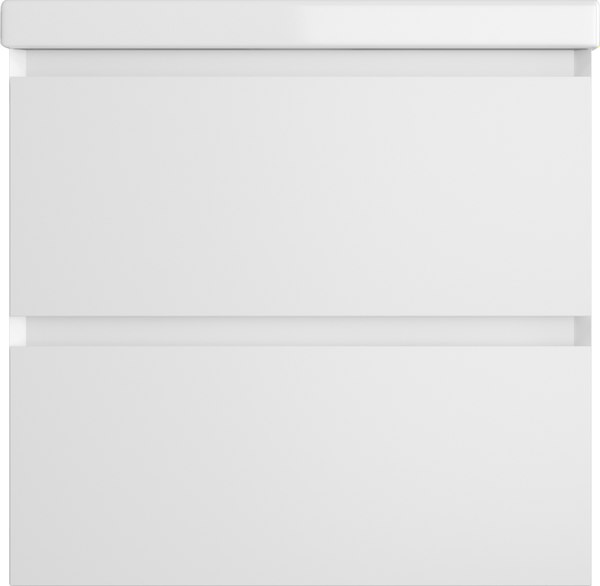 Тумба под умывальник Style Line Манхэттен 50см 2 ящика Plus (подвесная) - фото