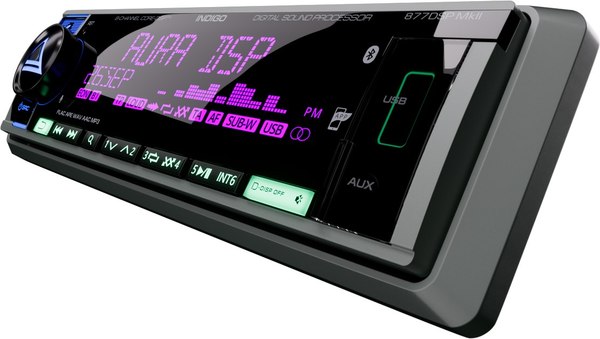 Бездисковая автомагнитола AURA Indigo-877DSP MKII