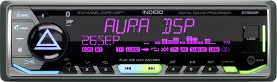 Бездисковая автомагнитола AURA Indigo-878DSP MKII - фото