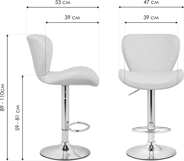 Стул барный Woodville Porch