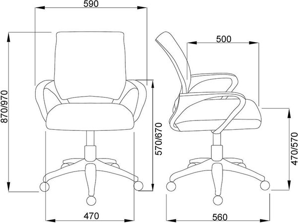 Кресло офисное AksHome Ricci New 696