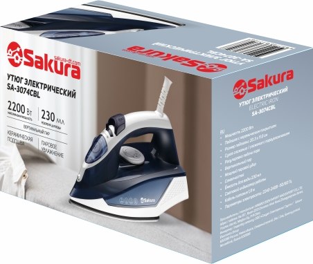 Утюг Sakura SA-3074CBL