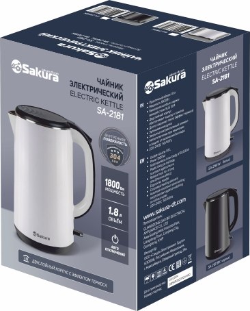 Электрочайник Sakura SA-2181W
