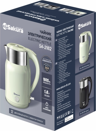 Электрочайник Sakura SA-2182BK