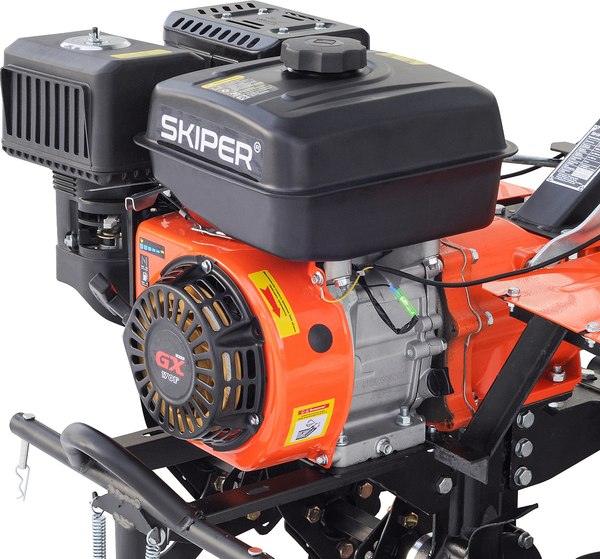 Миникультиватор бензиновый Skiper SP-860S + колеса Brado 19х7-8