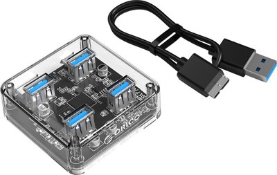 USB-хаб Orico MH4U-U3-10-CR-BP