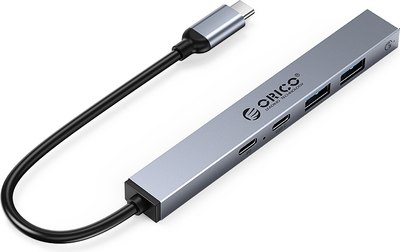 USB-хаб Orico BHC1-5CP-GY-BP - фото