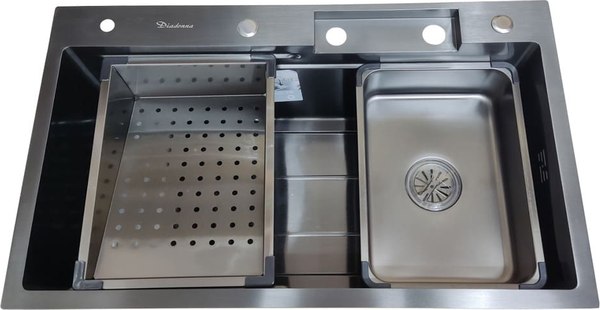 Мойка кухонная со смесителем Diadonna DS7545B