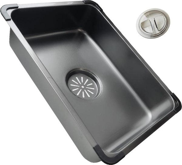 Мойка кухонная со смесителем Diadonna DS7545B