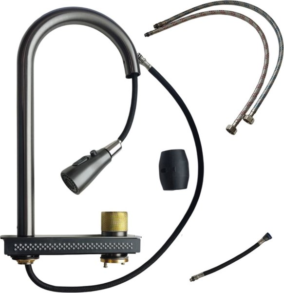 Мойка кухонная со смесителем Diadonna DS7545B