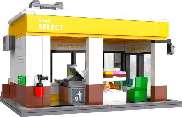 Конструктор CaDa Заправка Shell Select / C66027W