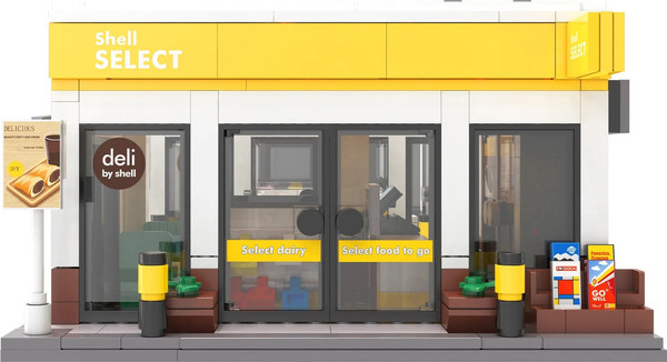 Конструктор CaDa Заправка Shell Select / C66027W