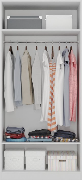 Шкаф Интермебель 580 2 зеркала / МР-06