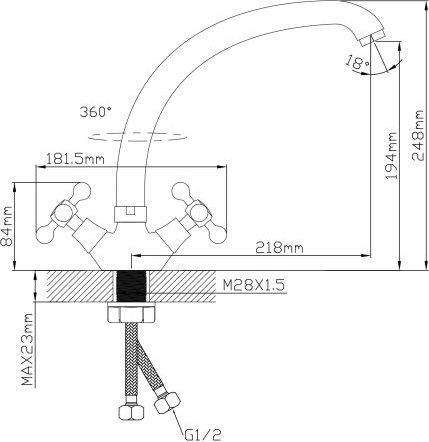 Смеситель Econoce EC0501