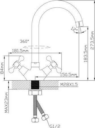 Смеситель Econoce EC0502