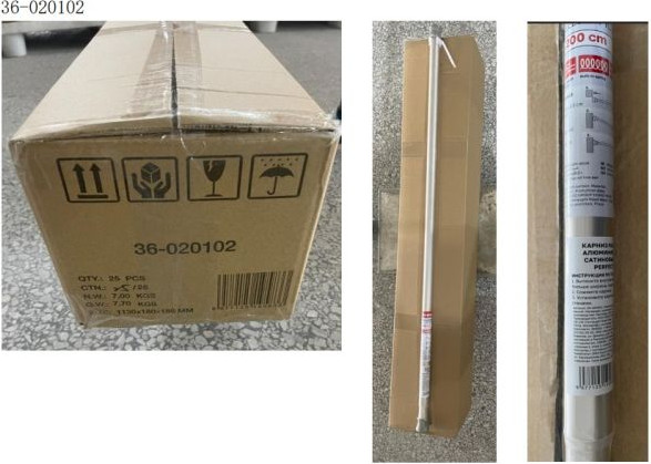 Карниз для ванны Perfecto Linea 36-020102