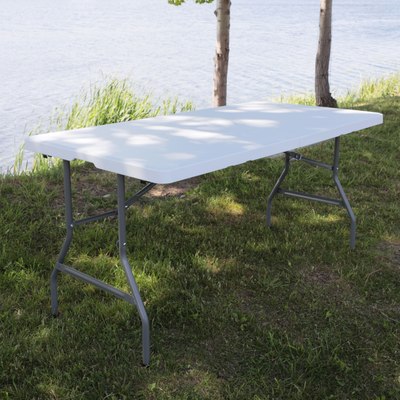 Стол складной AksHome 152x76x74 (белый)