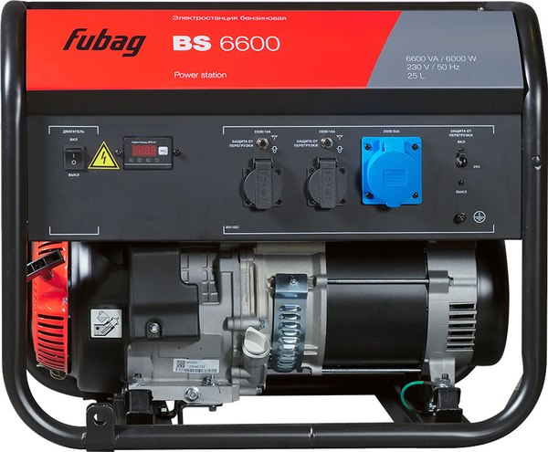 Бензиновый генератор Fubag BS 6600