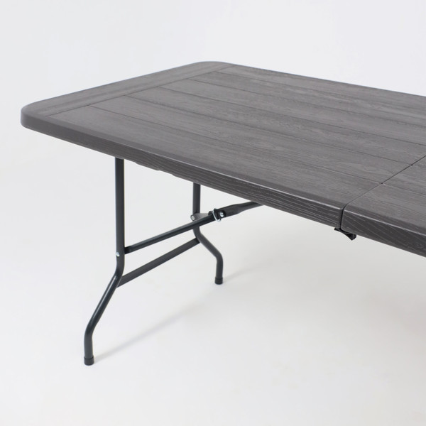 Стол складной AksHome 180x76x74 (темно-серый)