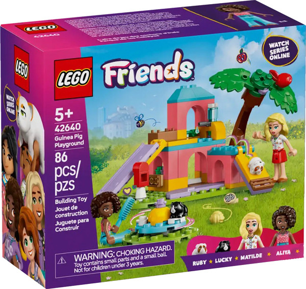 Конструктор Lego Friends Игровая площадка для морских свинок 42640 - фото