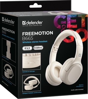 Беспроводные наушники Defender FreeMotion B665 / 63666