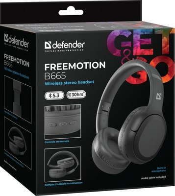 Беспроводные наушники Defender FreeMotion B665 / 63665