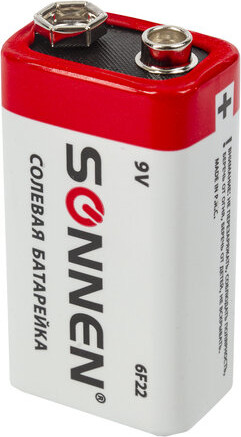 Батарейка Sonnen Крона 6F22 9В